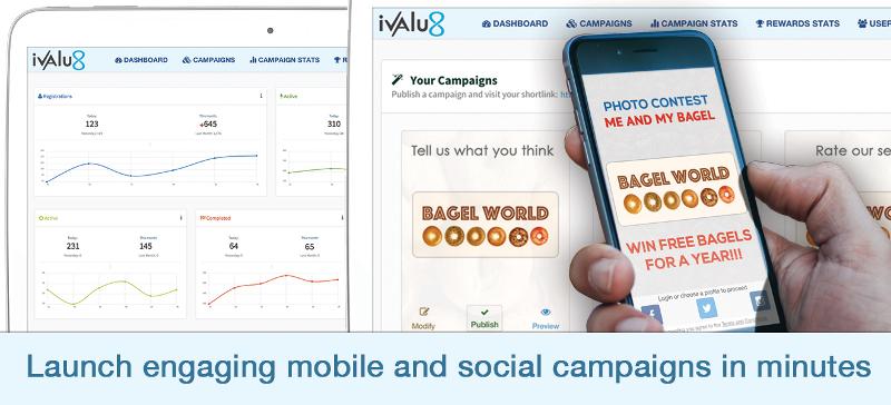 iValu8 Customer Engage App Screenshot